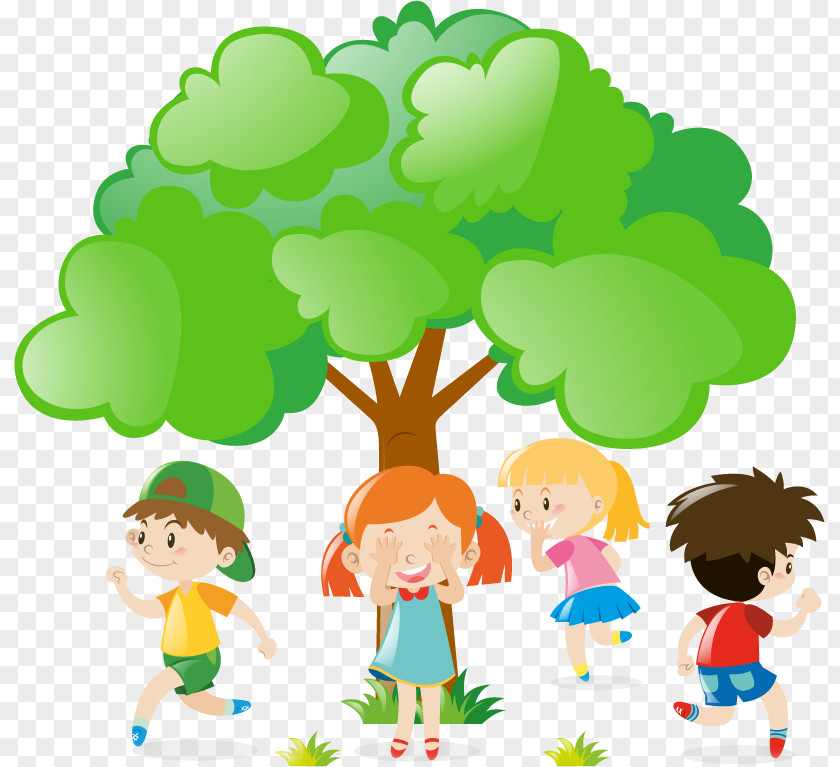 Child Hide-and-seek Clip Art PNG