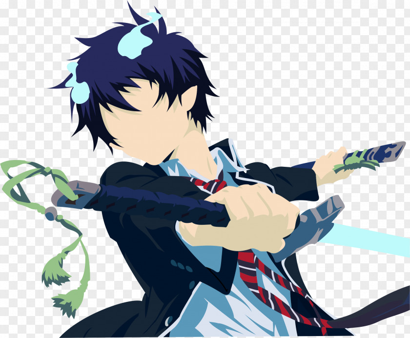 Demon Rin Okumura Yukio Blue Exorcist Drawing PNG