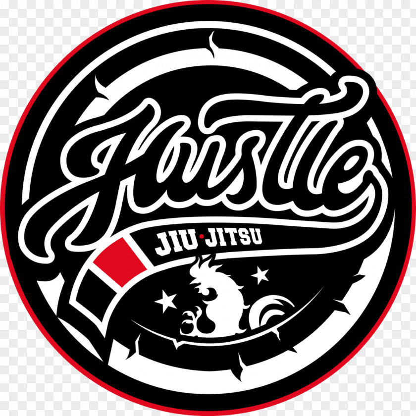 Hustle Brazilian Jiu Jitsu Logo Recreation Brand Trademark PNG
