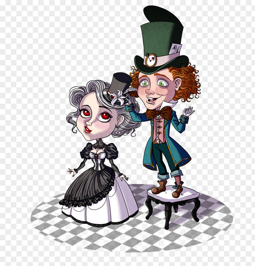 Mad Hatter Tea Party White Queen Alice's Adventures In Wonderland Fan Art PNG
