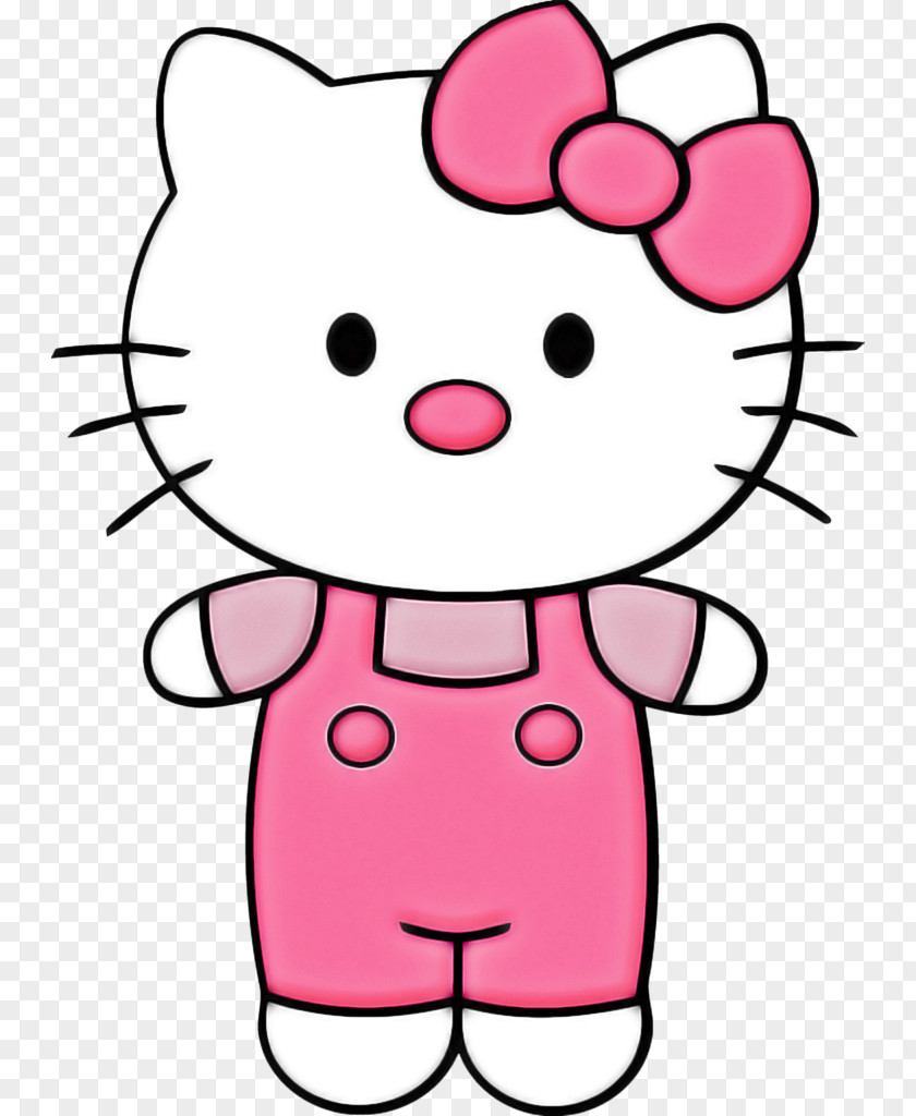 Smile Pleased Hello Kitty Drawing PNG