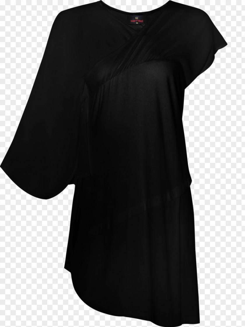 T-shirt Shoulder Little Black Dress Sleeve PNG