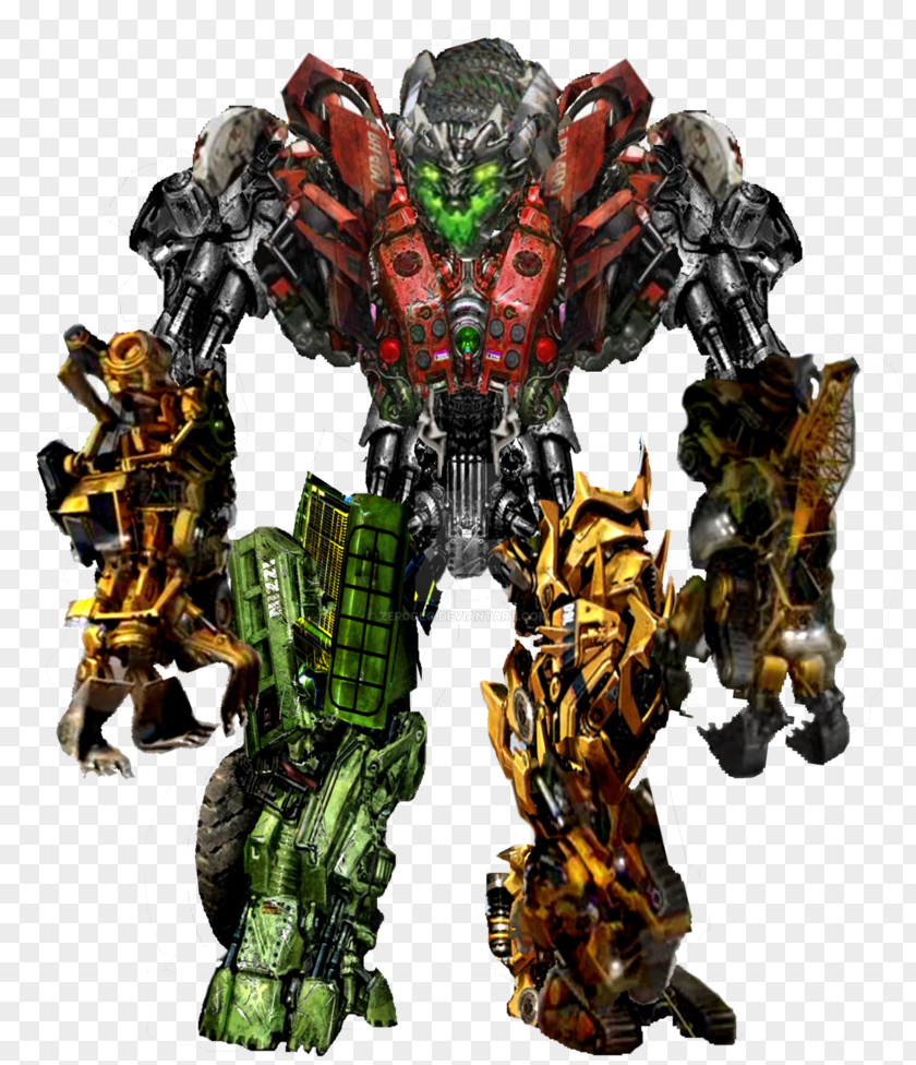 Devastator Megatron Transformers Long Haul YouTube PNG