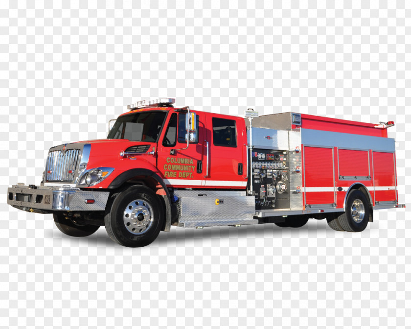 Fire Truck Columbia North Dakota Car Engine Department PNG
