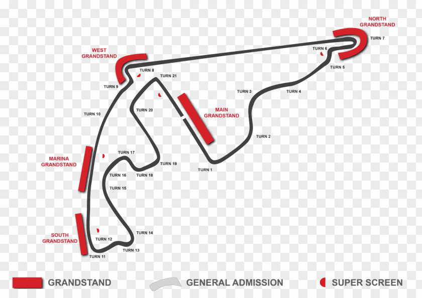 Grandstand Yas Marina Circuit Abu Dhabi Grand Prix Gilles Villeneuve 2017 Formula One World Championship Ferrari PNG