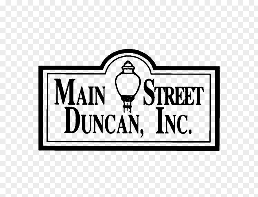 Main Street Duncan Program Logo Chisholm Trail Tourist Attraction Brand PNG