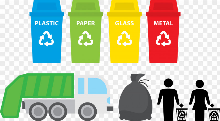 Vector Garbage Collection Waste Container Recycling Euclidean PNG