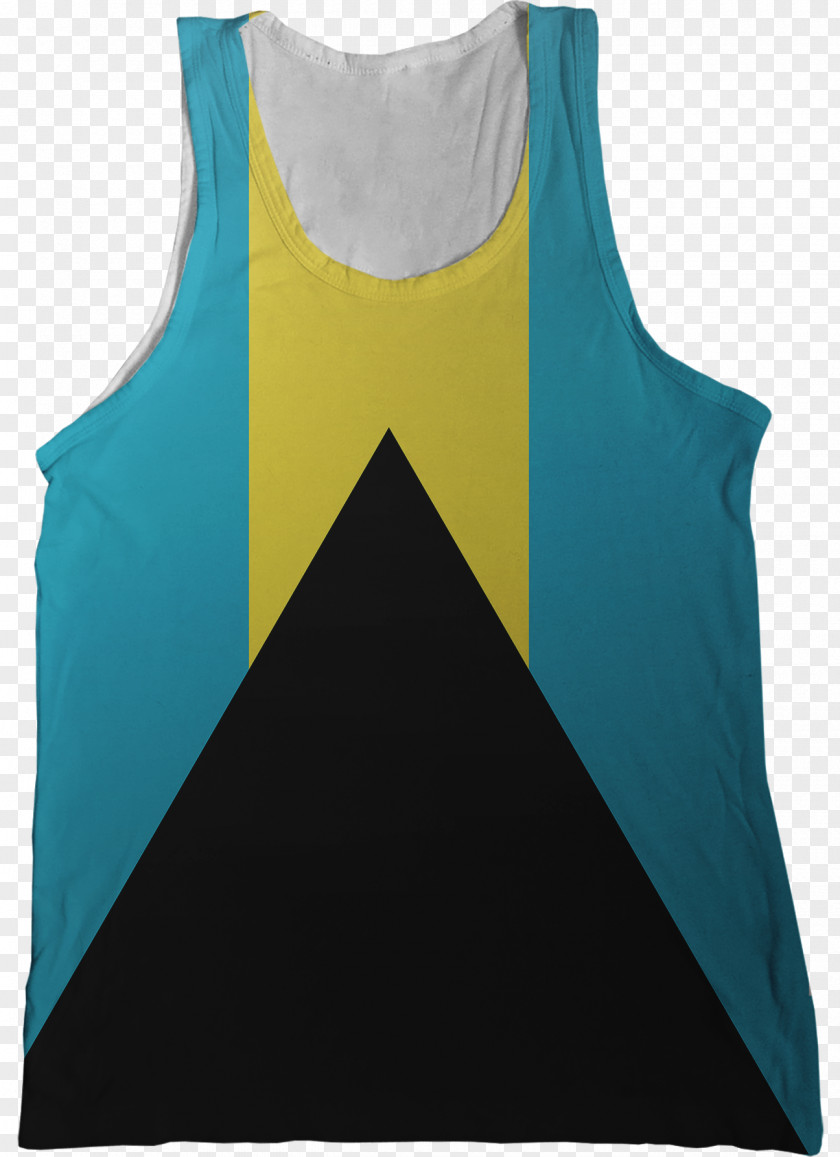 Bahamas Gilets Flag Of The Antigua And Barbuda Tanktop PNG