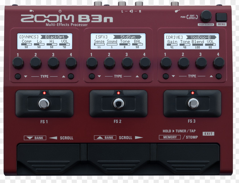 Bass Guitar Effects Processors & Pedals Zoom G5n Corporation PNG
