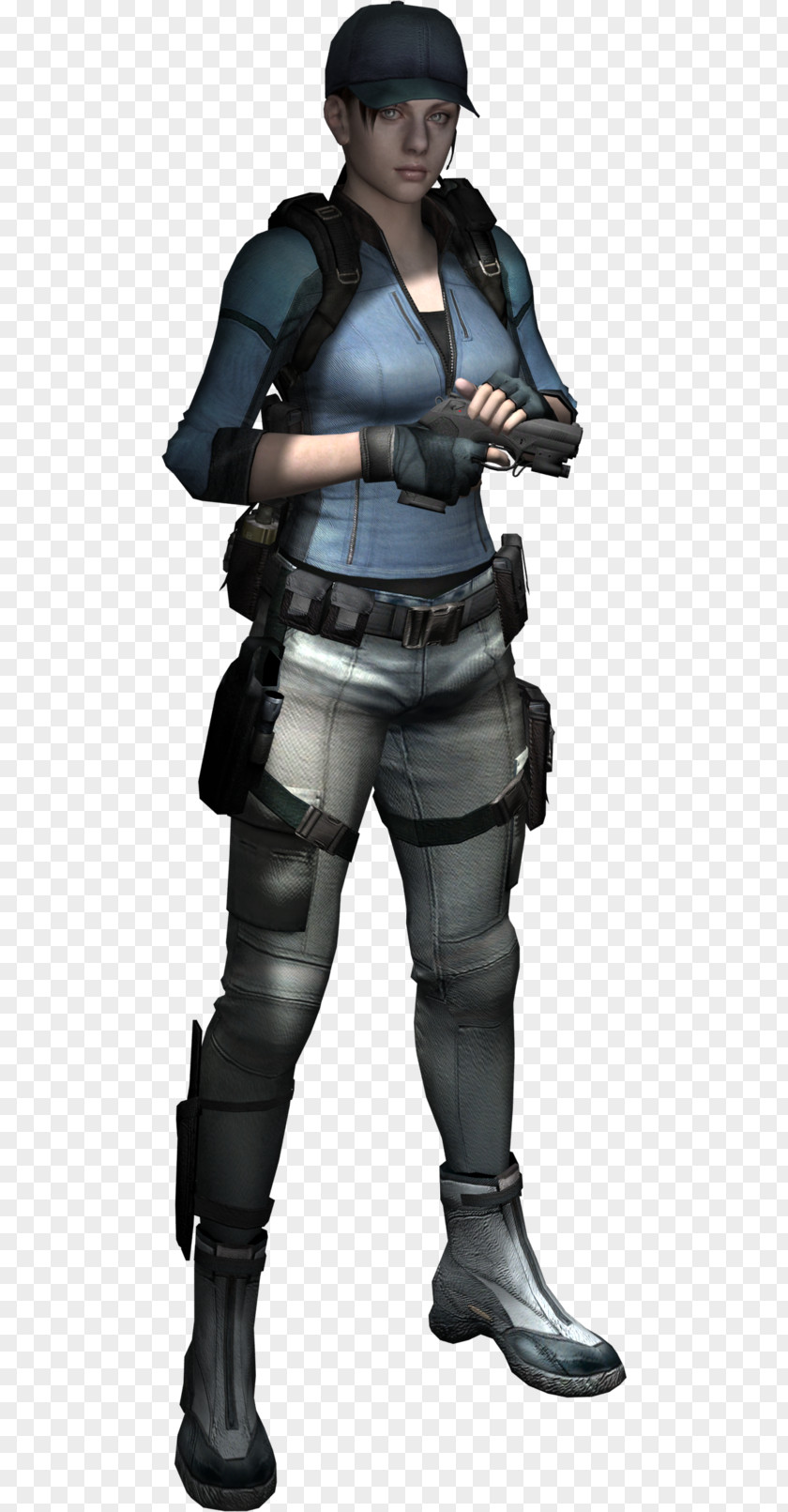 Jill Valentine Resident Evil 2 BSAA Video Game Art PNG