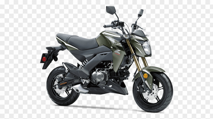 Kawasaki Z125 PRO Heavy Industries Motorcycle & Engine Motorcycles PNG