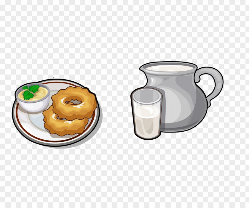 Biscuit Breakfast Coffee Tea Doughnut Milk PNG