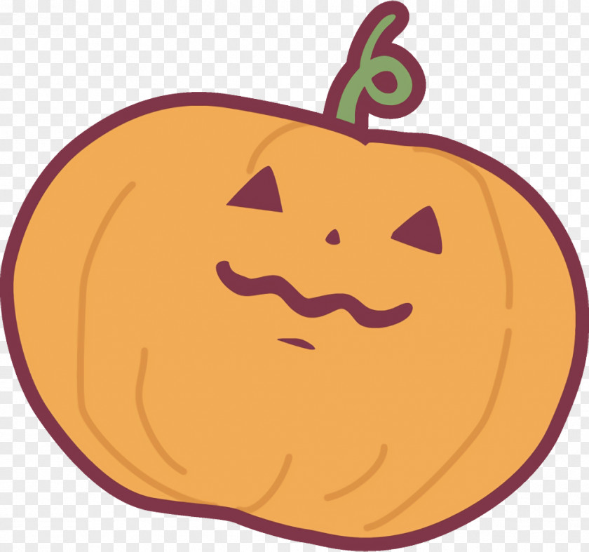 Fruit Vegetable Jack-o-Lantern Halloween Pumpkin Carving PNG