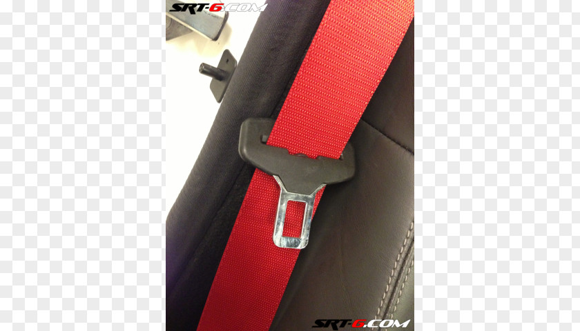 Seat Belt Car 2006 Chrysler Crossfire SRT6 Red PNG