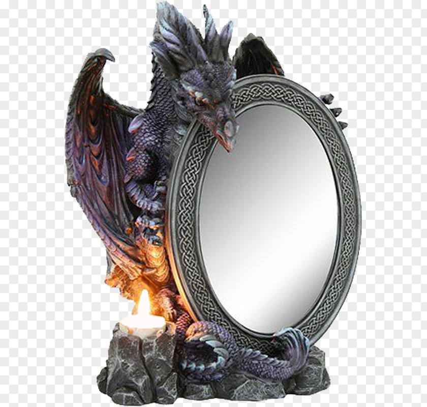 Gothic Dragons Dragon Ying Yang Mirror Fantasy Legendary Creature PNG
