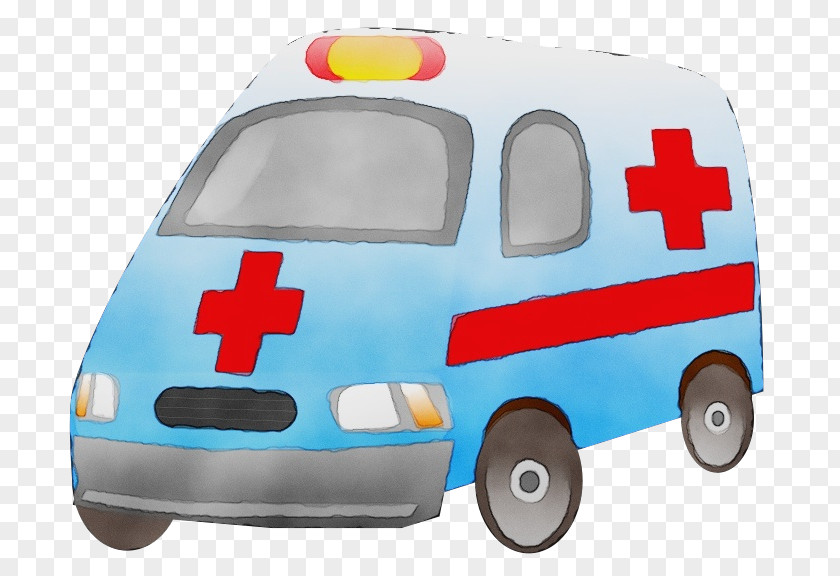 Law Enforcement Model Car Ambulance Cartoon PNG