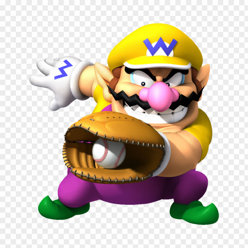 Mario Bros Super Bros. Sluggers & Wario PNG