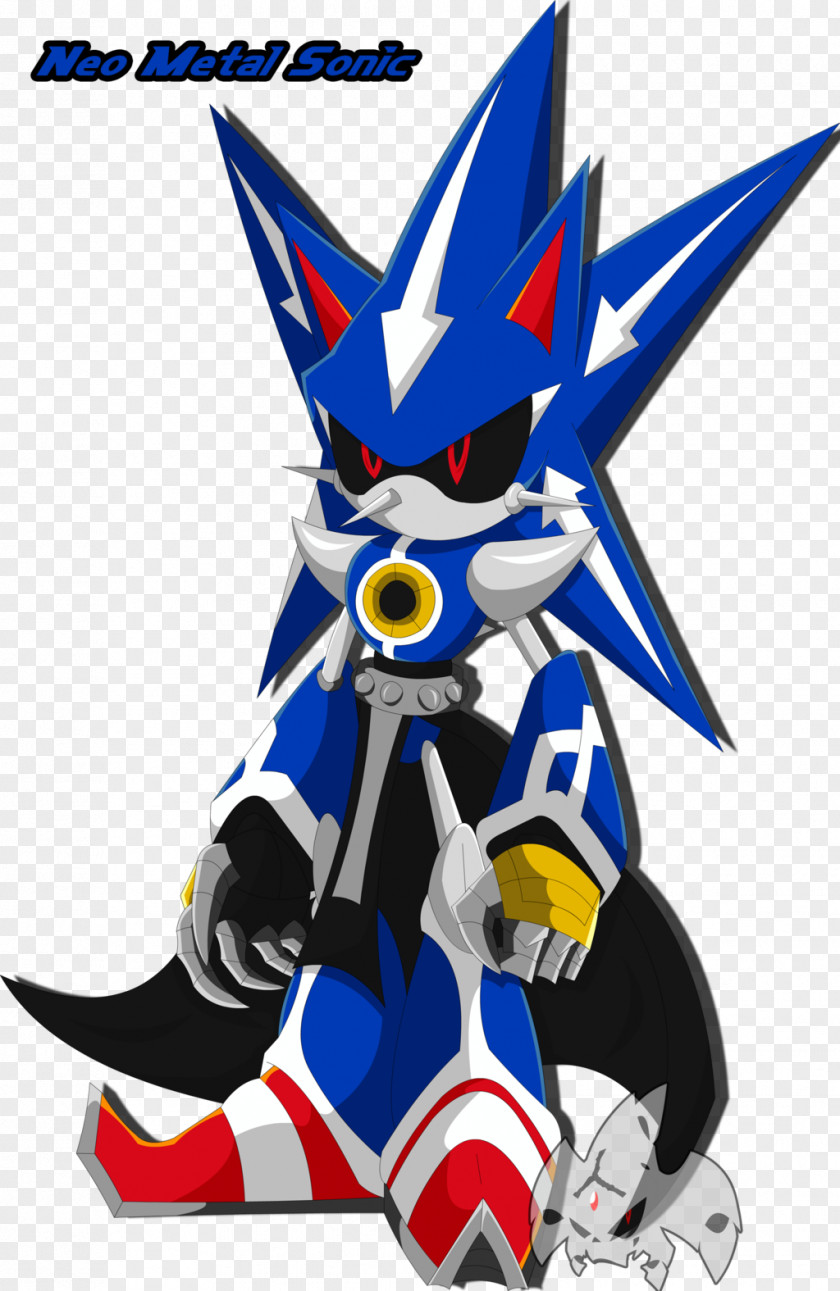 Metal Sonic The Hedgehog Mania Shadow Silver PNG