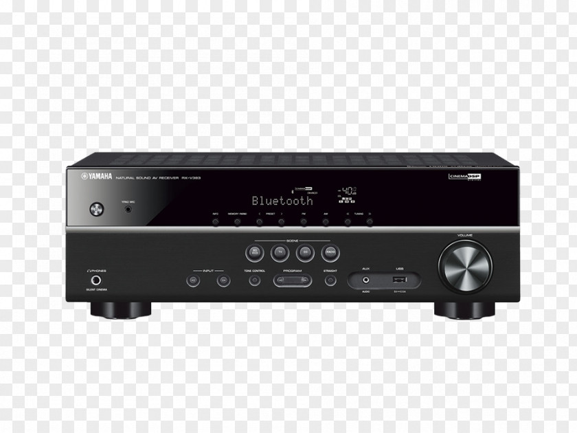 AV Receiver Home Theater Systems 5.1 Surround Sound Yamaha Corporation HDMI PNG