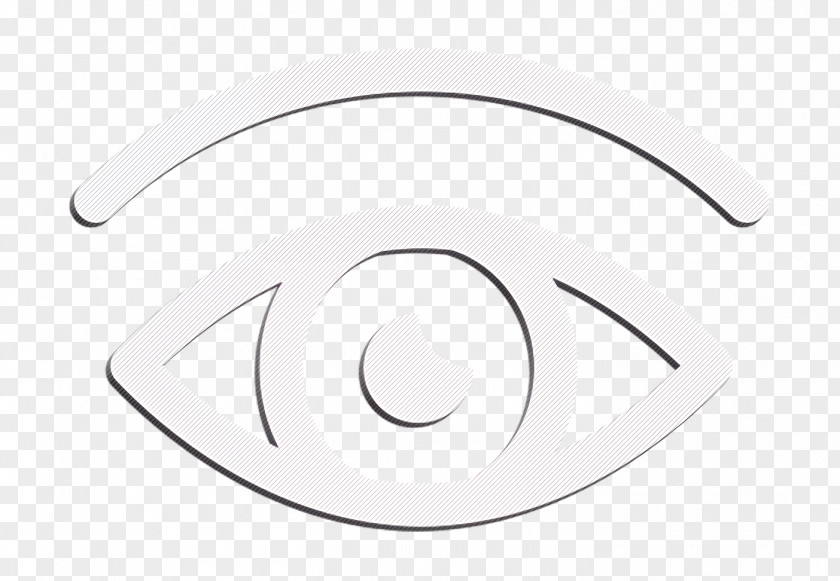 Blackandwhite Emblem Computer Security Icon Eye Vision PNG