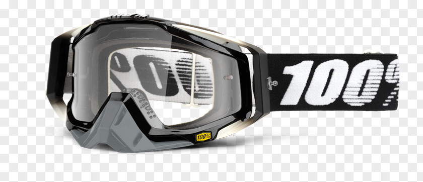 Eclipse 100% Racecraft Goggles Light Glasses Anti-fog PNG