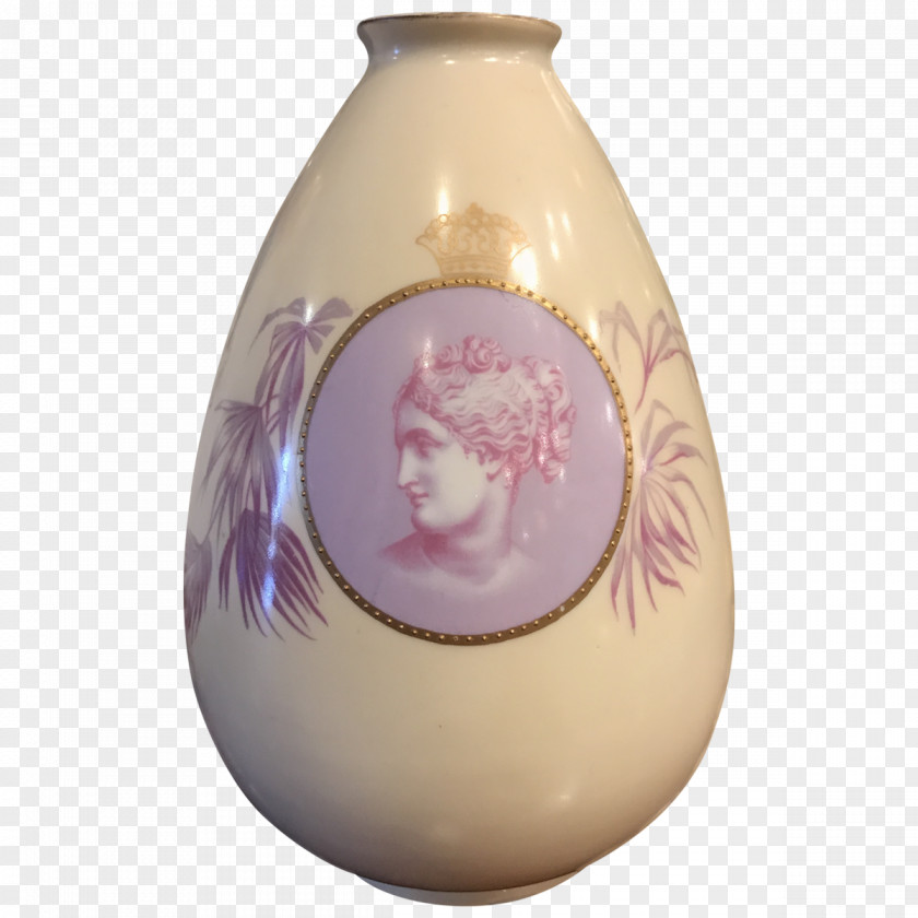Porcelain Vase French Ceramic Ornament PNG