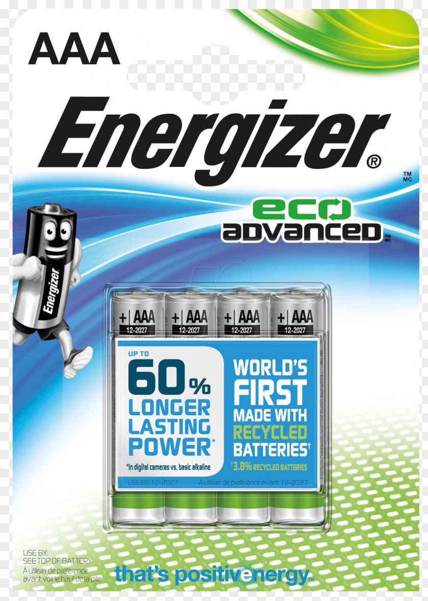 AAA Battery Alkaline Energizer Charger PNG