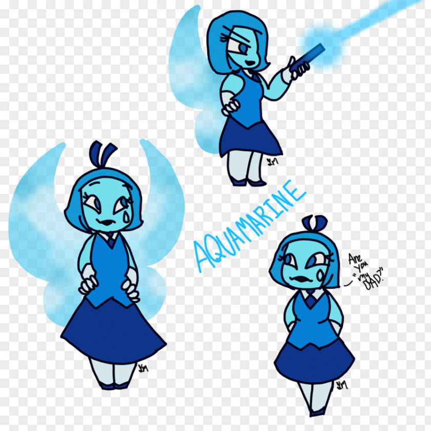 Aquamarine Cartoon Vertebrate Illustration Clip Art Clothing Accessories Character PNG