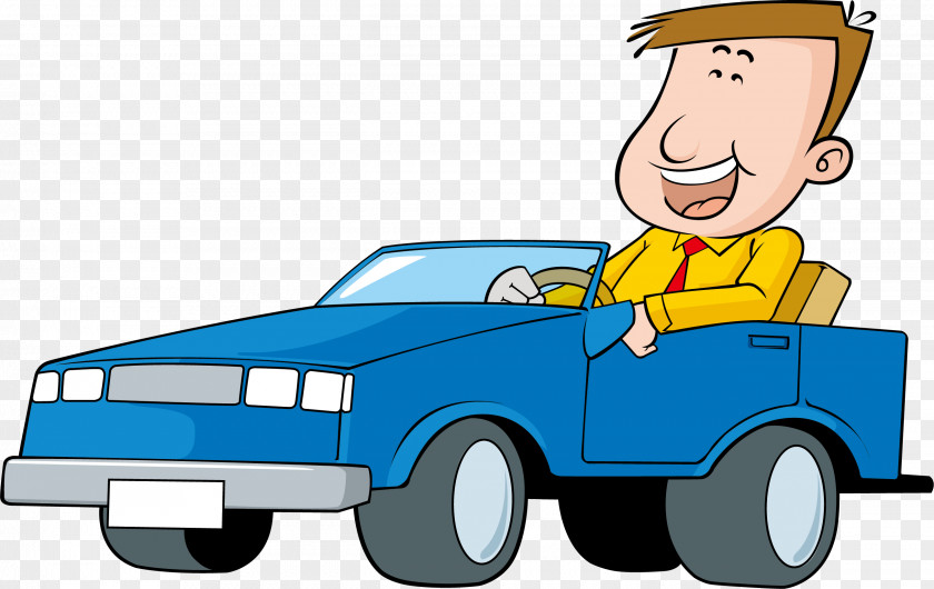 Au Taux Cartoon Driving Drawing Vector Graphics PNG