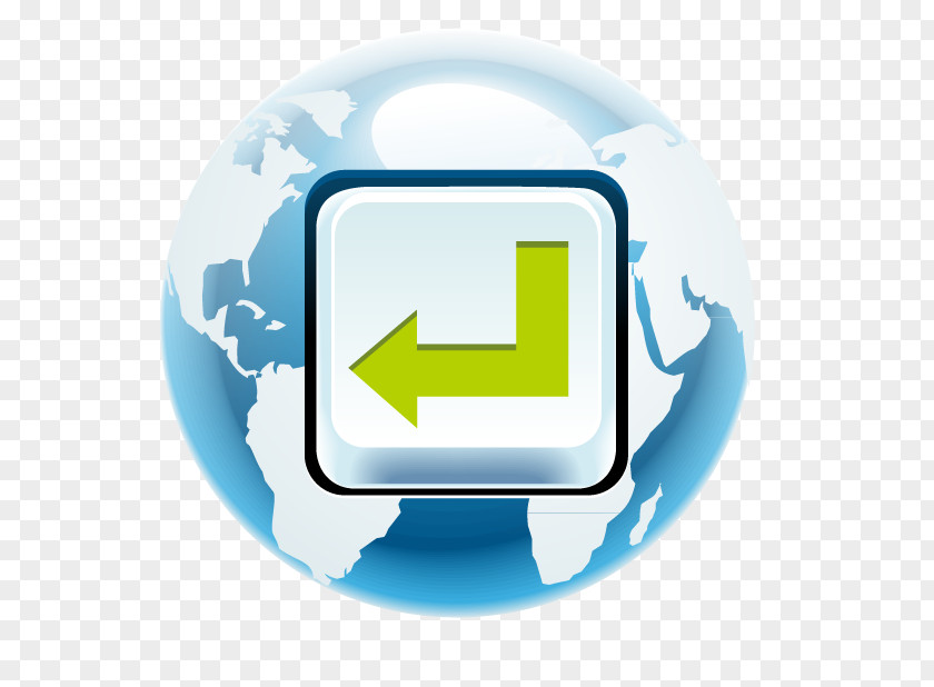 Enter Button Environmentally Friendly Icon PNG