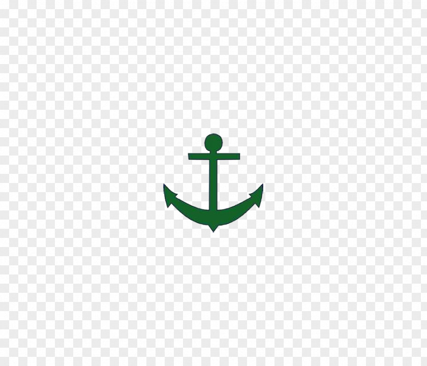 Green Anchor Logo Brand Font PNG
