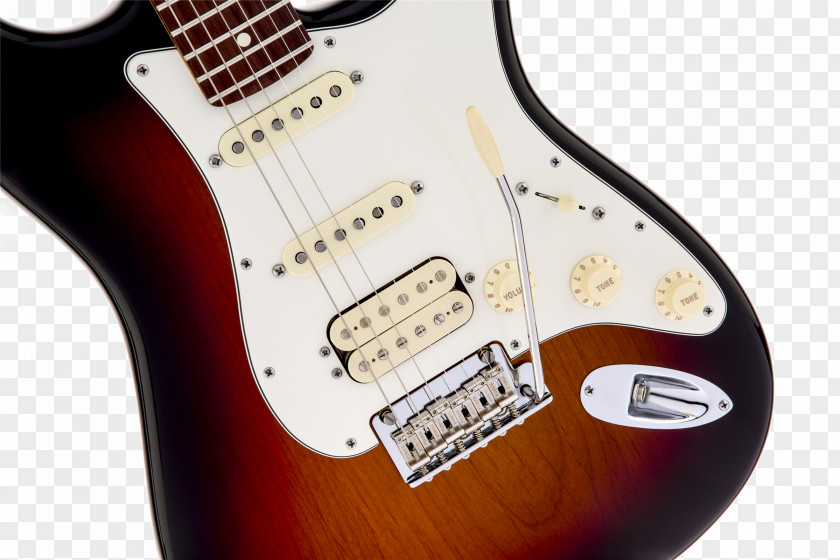 Guitar Fender Stratocaster Standard HSS Electric American Elite Shawbucker Professional PNG