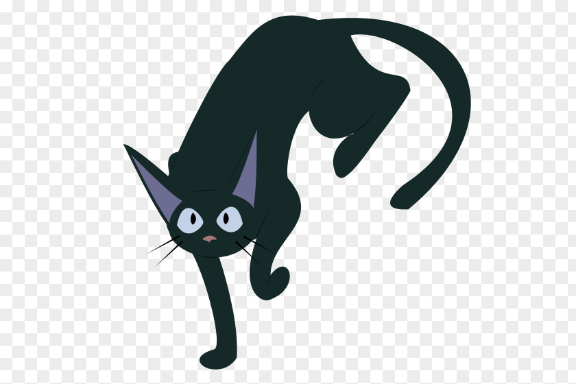 Kitten Black Cat Jiji YouTube PNG