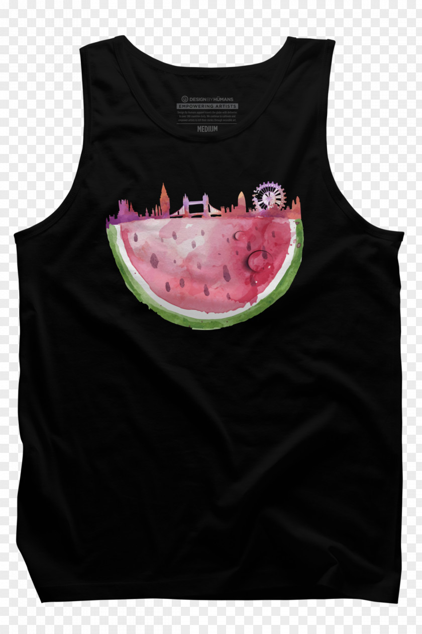 Melon T-shirt Clothing Sleeveless Shirt Outerwear PNG