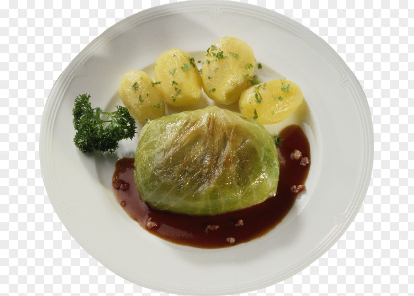 Roulade Cabbage Roll Dish Food Vegetarian Cuisine PNG