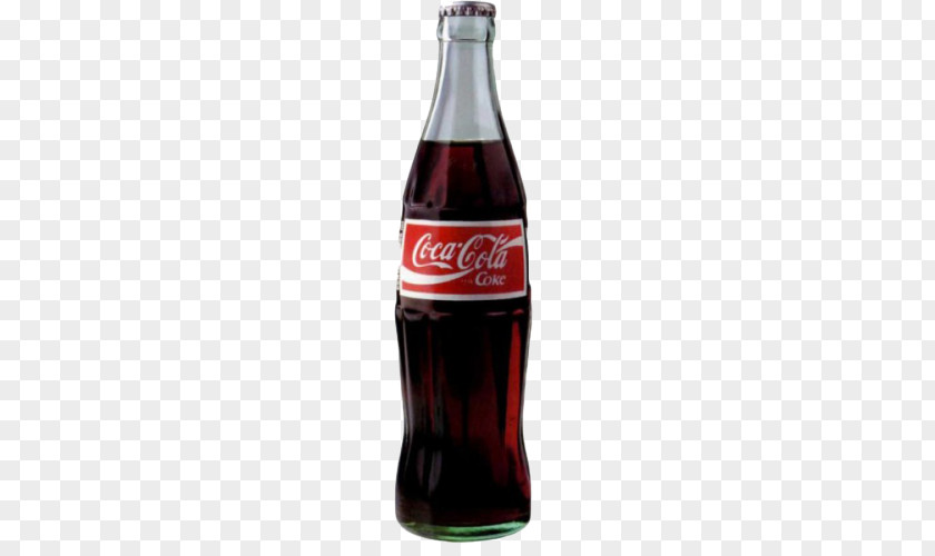 Cocacola Coca-Cola Fizzy Drinks Bottle PNG
