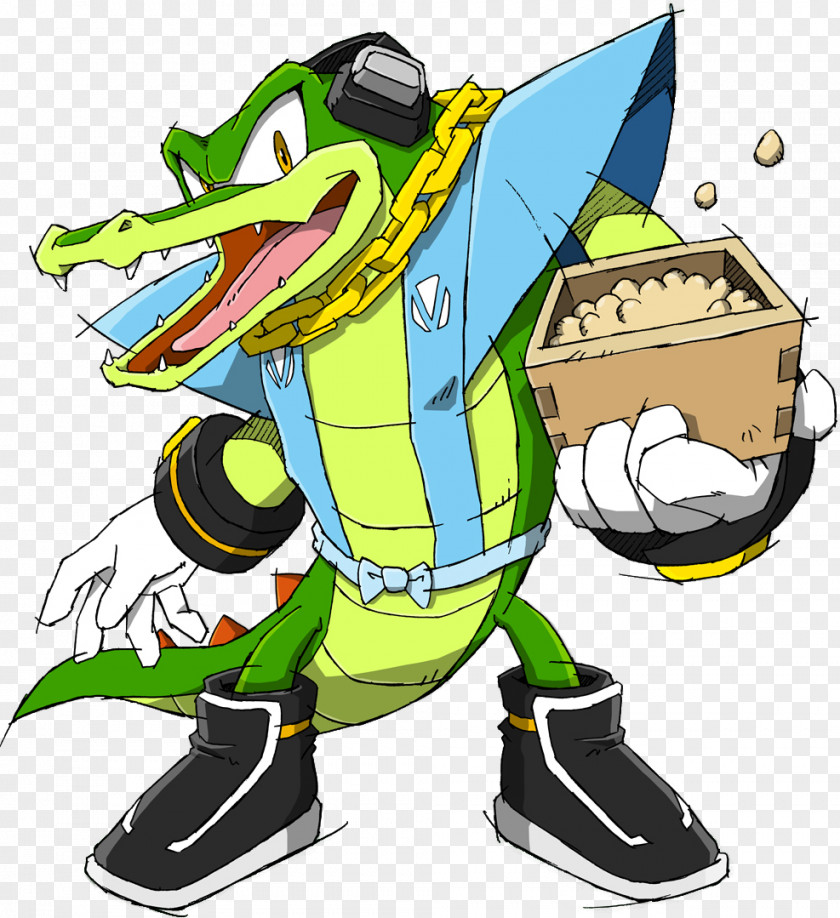 Crocodile Vector The Sonic Hedgehog Jump Crackers Heroes PNG