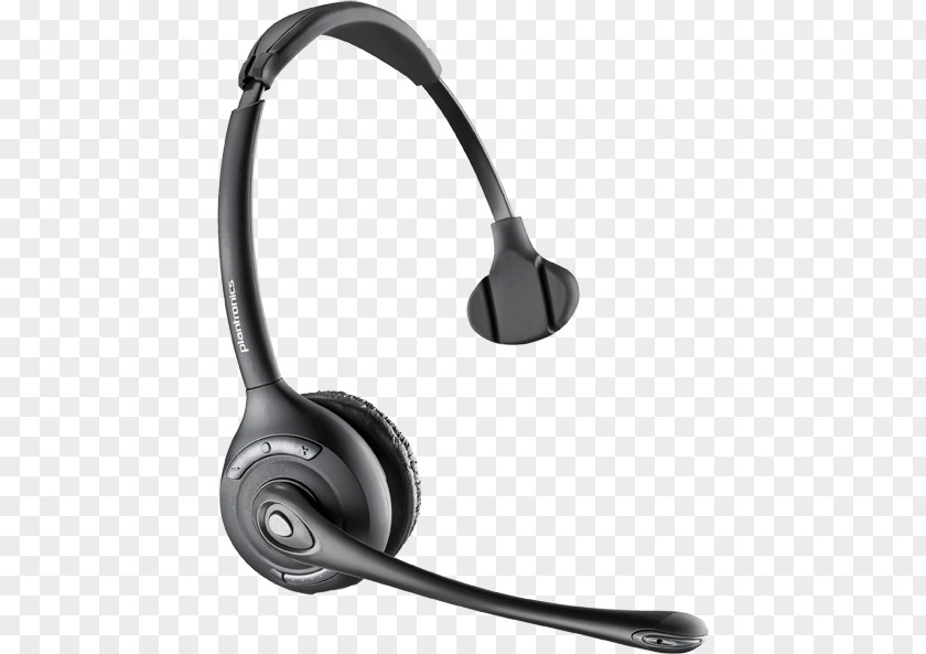 Headphones Plantronics CS510 / CS520 Xbox 360 Wireless Headset Digital Enhanced Cordless Telecommunications PNG