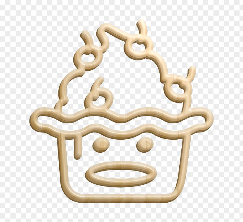 Metal Topping Icon Cheery Cream Ice PNG