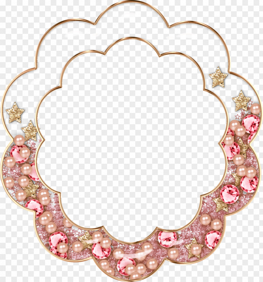 Smile Frame Rahmen Quadro Paper Necklace Jewellery Image Printing PNG