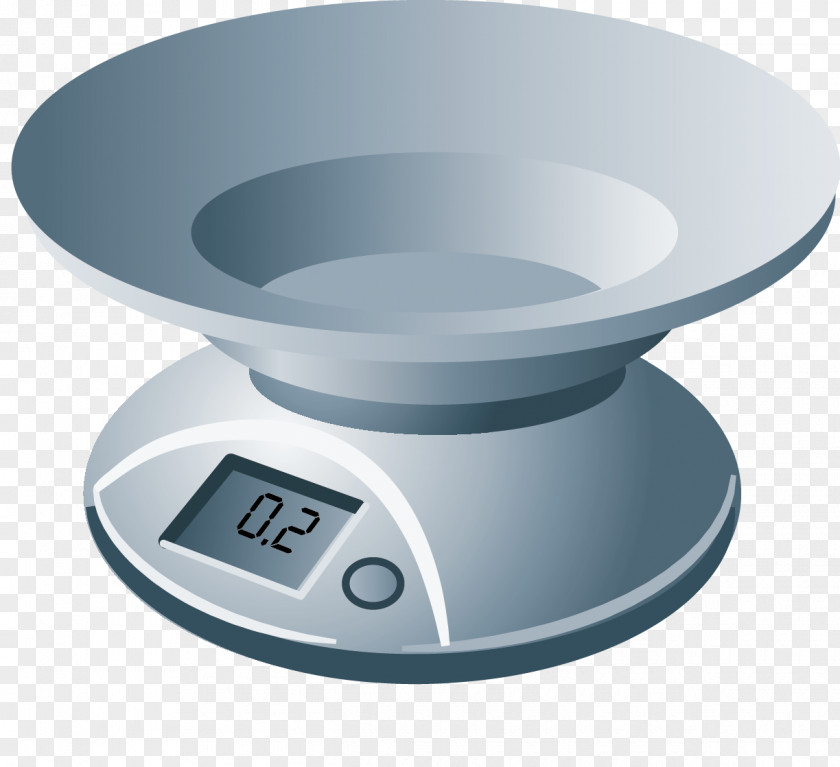 Vector Electronic Scale Diagram Weighing Royalty-free Clip Art PNG
