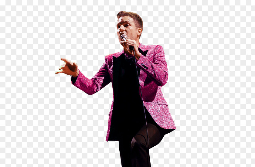 Vegas Brandon Flowers The Killers Joel Lump Of Coal Desired Effect Microphone PNG