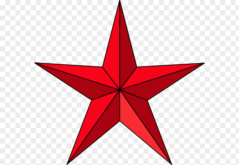 Red Star Clip Art PNG