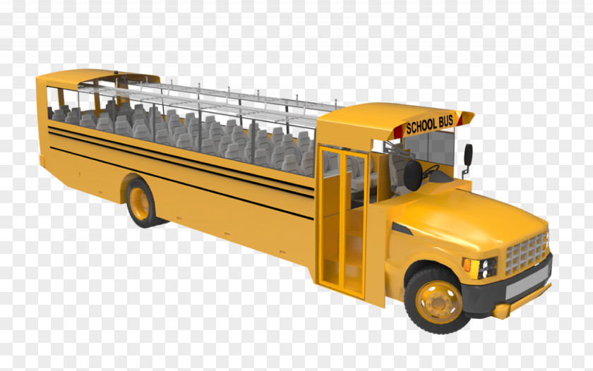 School Bus Mode Of Transport Motor Vehicle PNG