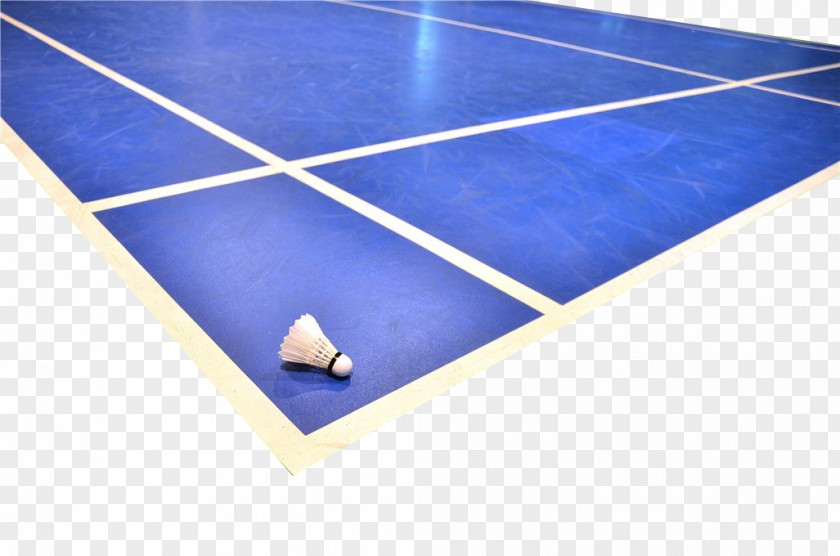 Blue Badminton Court Download PNG