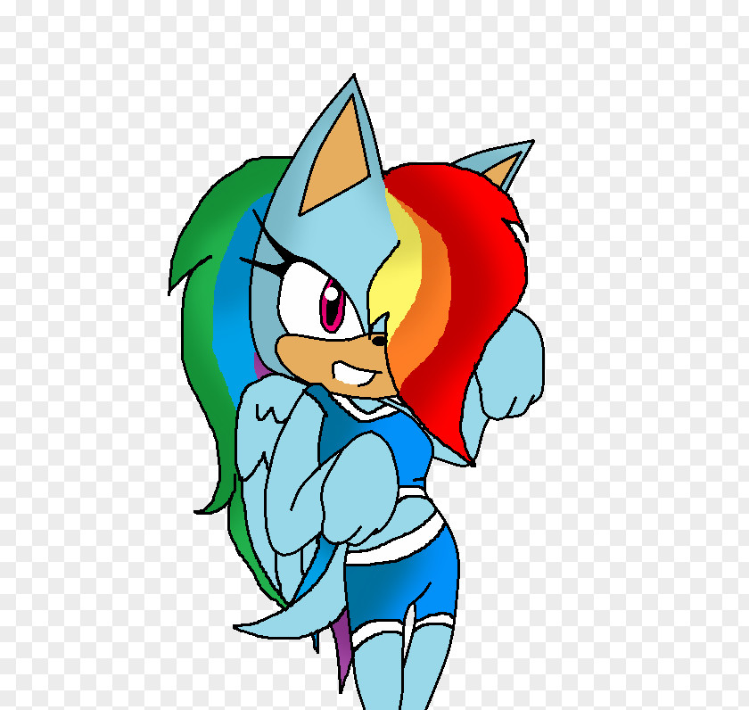 Blue Heart Emoji Sonic The Hedgehog Shadow Rainbow Dash G.co PNG
