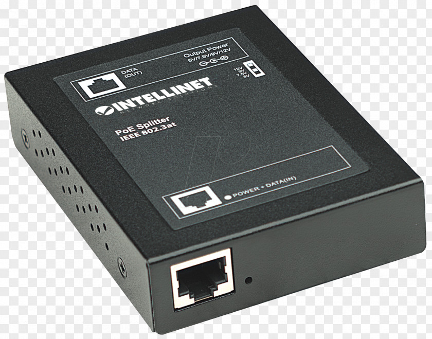 Computer HDMI Power Over Ethernet IEEE 802.3at Intellinet PoE+ PNG