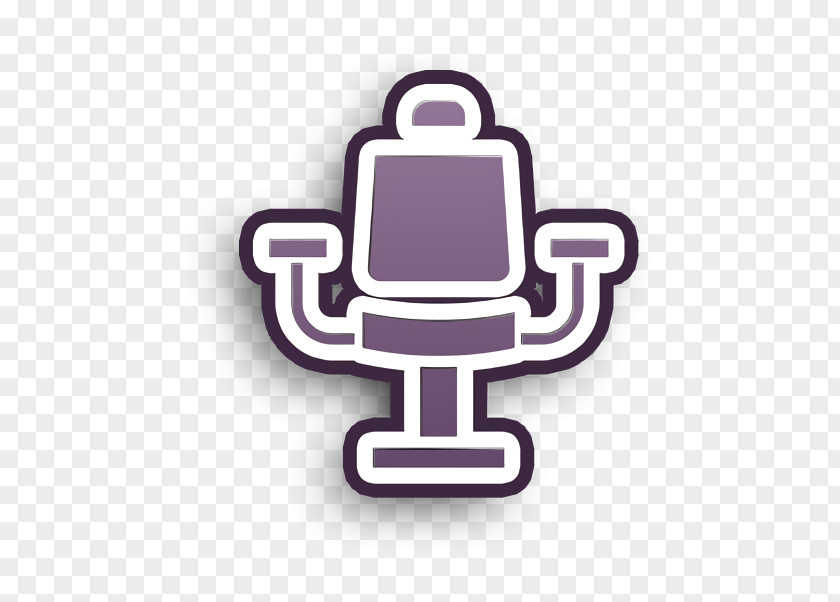 Hairdresser Icon Chair PNG