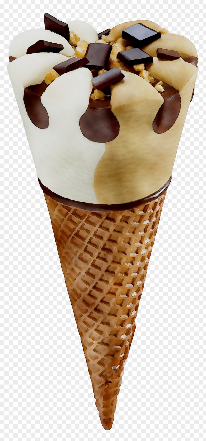 Ice Cream Cones Butterscotch Breyers PNG