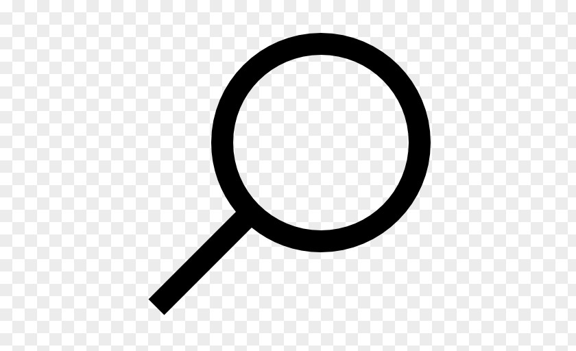 Magnifying Glass Icon Design PNG
